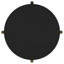 Benson Black Round End Table-1125749355