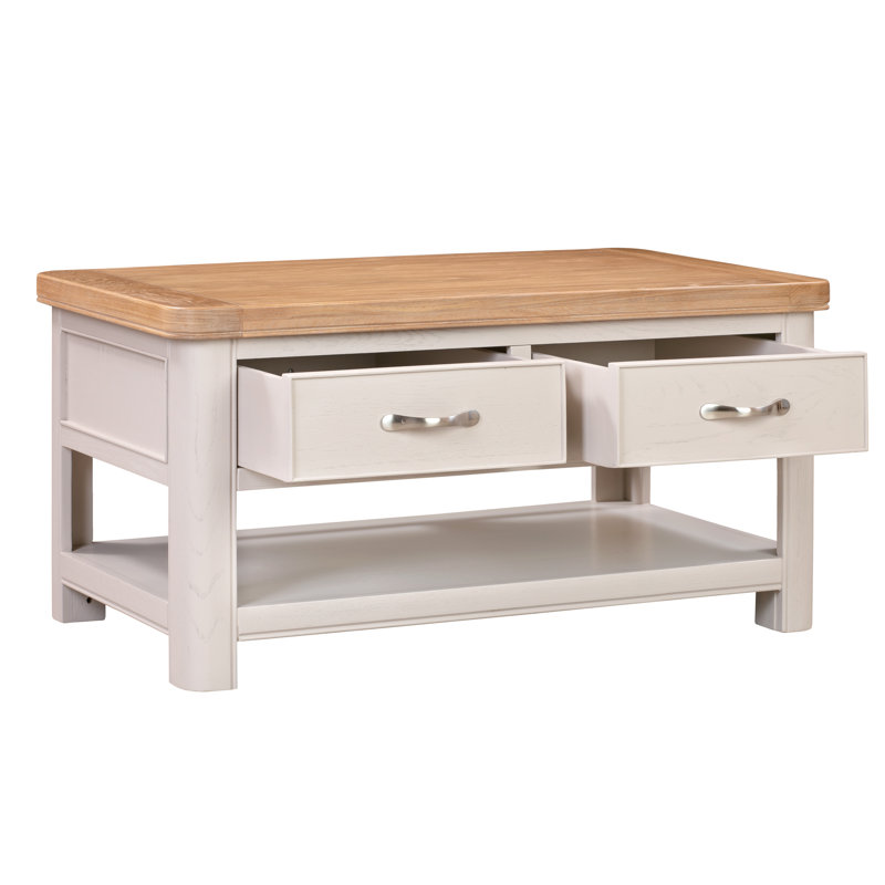 Comfrey Four Leg Coffee Table with Storage