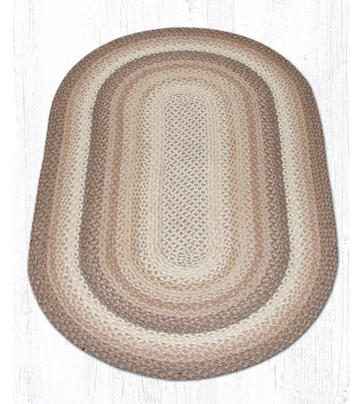  Oval Natural Jute Rug – Natural Fiber, 3'x5'