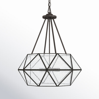 Sky 4 - Light Metal Dimmable Geometric Chandelier