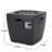 Outdoor Square Fire Pit, 40,000 BTU