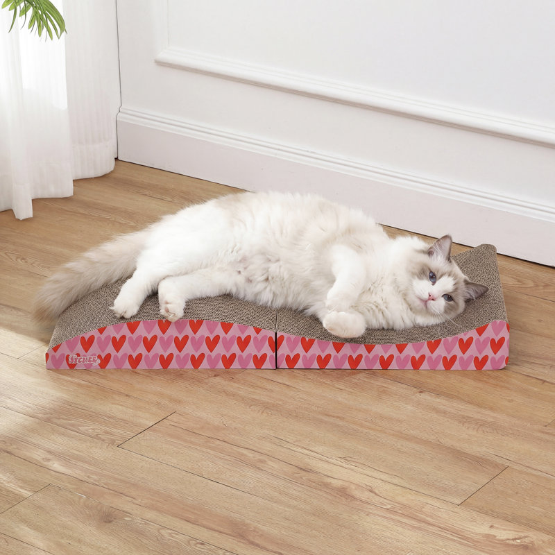 Grattoir pour chat Elmin, Rose