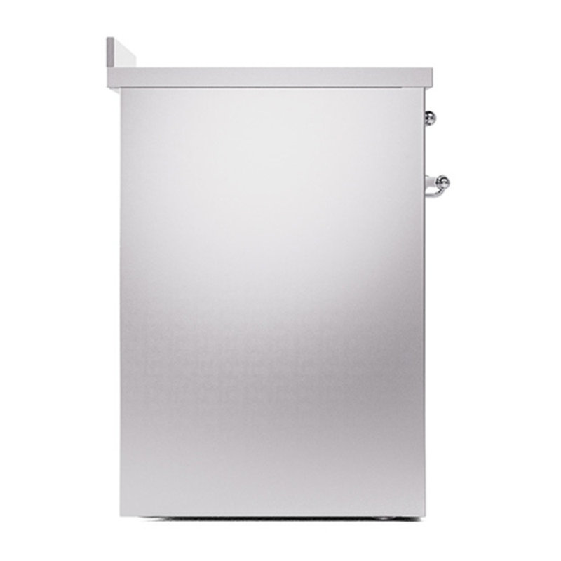 ILVE Nostalgie II 30 in Induction Range, Stainless Steel/Chrome