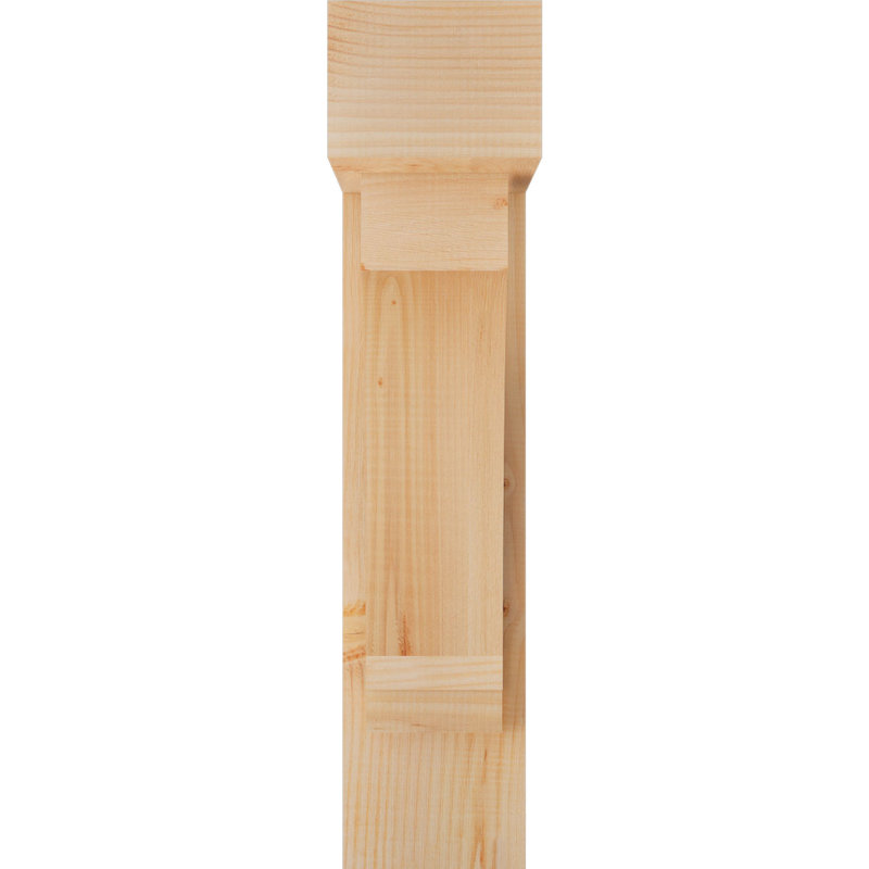 Support de bloc impérial avec entretoise décalée, 34 x 22, Sapin Douglas de l 7 1/2 (lisse)