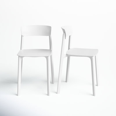 Vowa Stacking Patio Dining Side Chair