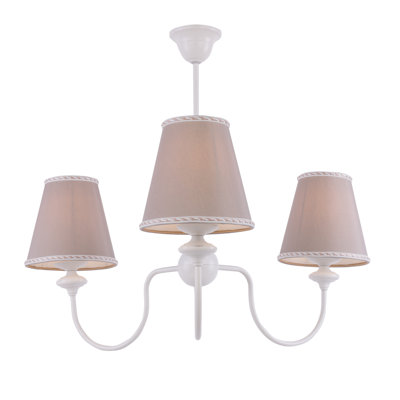 Glenys 3 - Light Shaded Chandelier