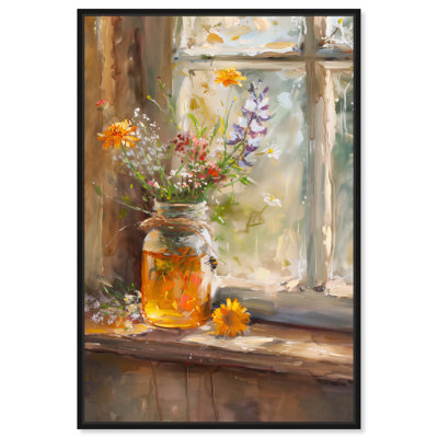 «Honey Pot by the Window», toile classique par Art Remedy