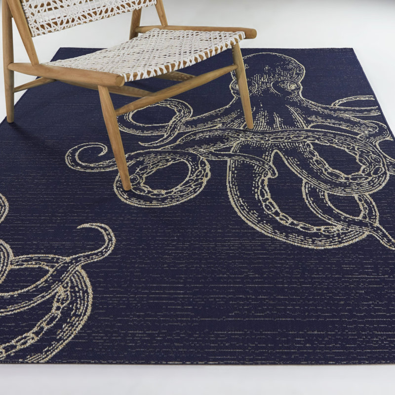 Laguna Animal Print Indoor / Outdoor Rug, Rectangle 5'3" x 7'