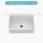 Undermount Single Bowl Fireclay Kitchen Sink, Rectangular Single Bowl Sink Basin
