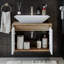 Ruarie Bathroom Vanity Unit with Ceramic Washbasin 65cm-1875198483