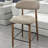 Upholstered Solid Wood Dining Chair Side Chair-2131902371