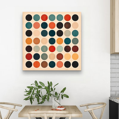 Circle army - 32"x32" art on canvas