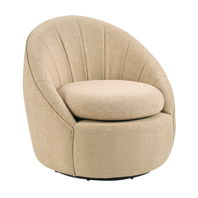 Fauteuil d'appoint Bodie, Tanné
