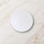 Baignoire de trempage autoportante 55 po sculptée blanche avec bordure blanc brillant-134417209-134417211