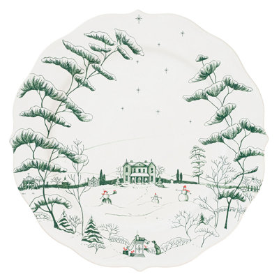 Country Estate Winter Frolic Charger