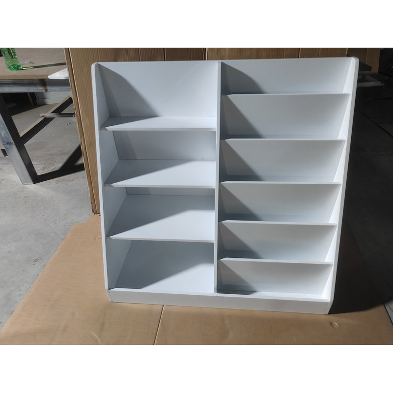 Bibliothèque pour enfants et organisateur de rangement pour jouets, étagère à livres multifonctionnelle en bois pour enfants avec présentoir à bibliothèque