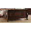 Mobilier de chambre à coucher à tête de lit et pied de lit de style traditionnel 1pc Bed-207651114