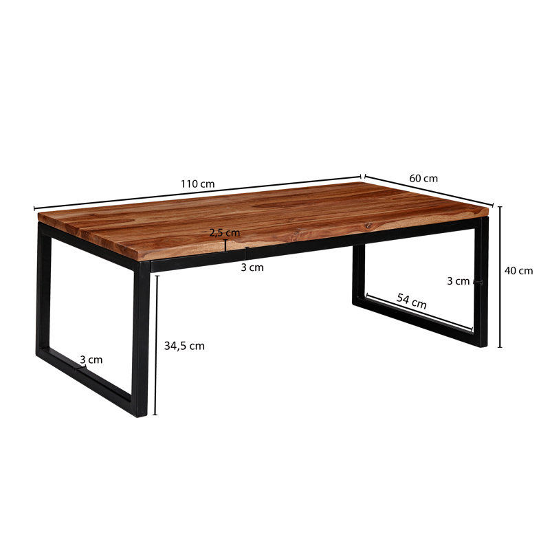 Kaitlynn Sled Coffee Table
