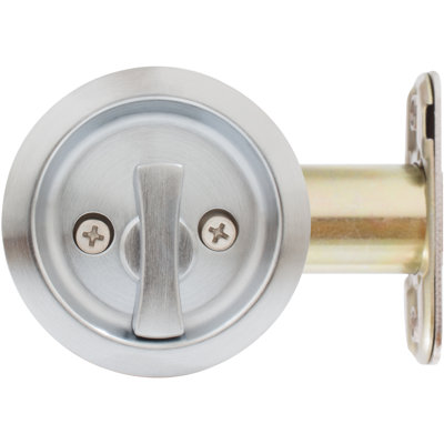 Round Pocket Door Lock