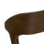Chaise de salle à manger rembourrée Kirstopher, brun