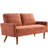 European Style Velvet Loveseat Sofa with Sleek Design-1037995330
