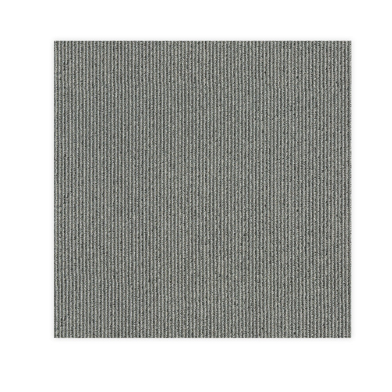 Dalle de tapis à niveaux multiples 19,7 po x 19,7 po, Gris cendré