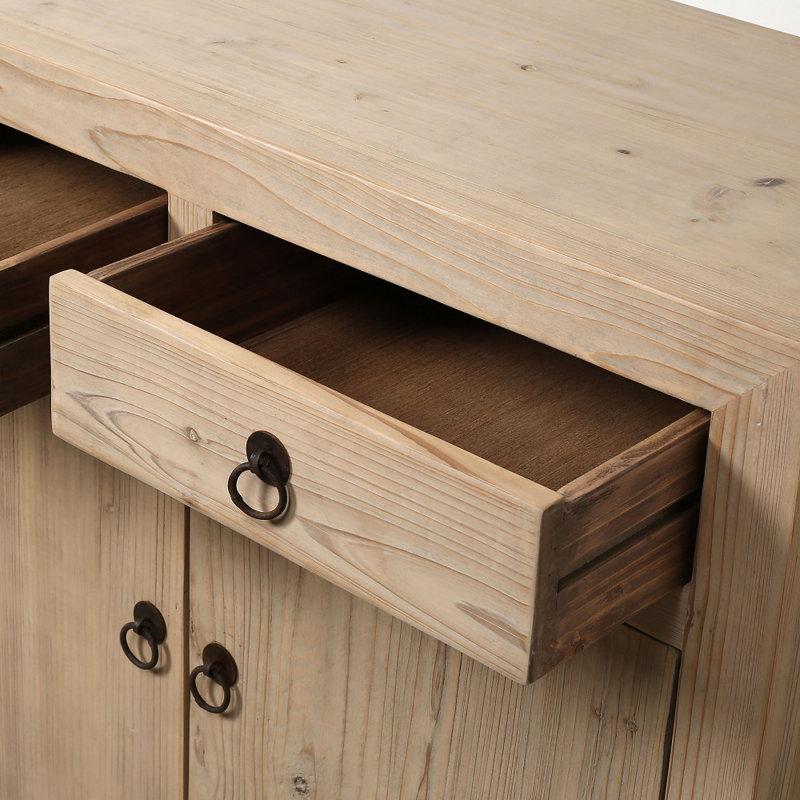 Solid Wood Accent Cabinet