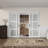 80"H 4-Panels Full-Assembled Tempered Glass Closet Sliding Doors With Hardware Kit & Handles(No Assembly Required)-101609685