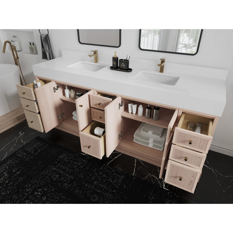 Ensemble de meuble-lavabo double 84 po Manhattan, Empira