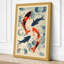 Koi in Motion Japandi - Wrapped Canvas-1888597301-1888597288