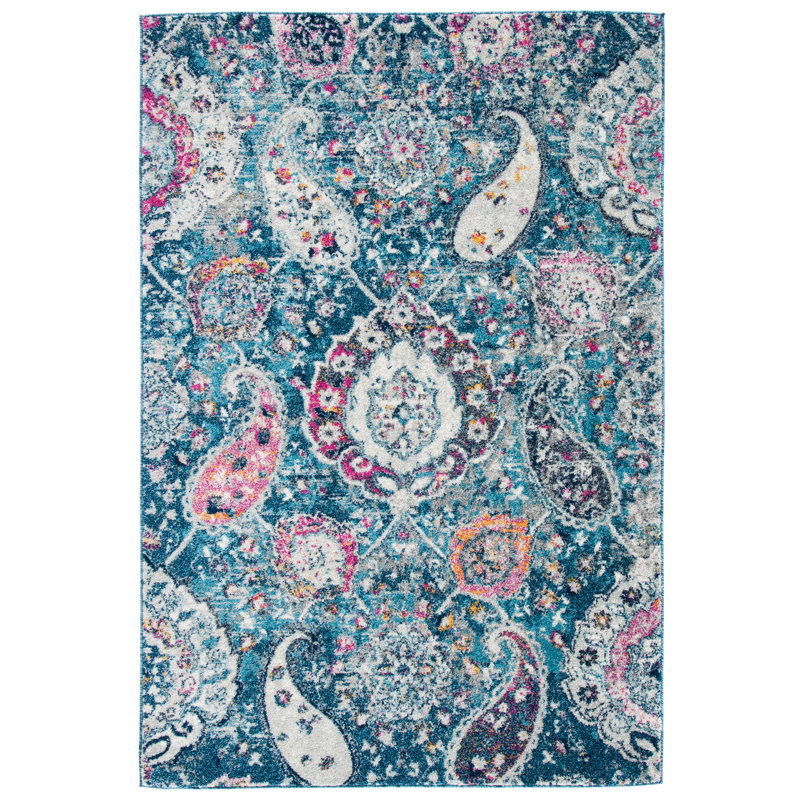 Madison Performance Paisley Rug, Rectangle 9' x 12'
