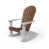 Mahogany/White