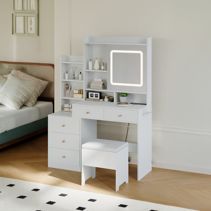 Dressing Table with Mirror