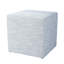  Repose-pieds Soft Cube - tissu bleu à fines rayures-1321576799