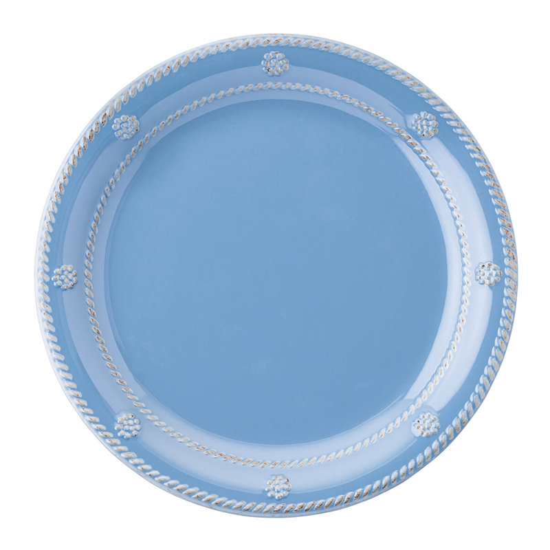 Berry & Thread Melamine Dessert/Salad Plate - Chambray