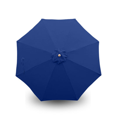 9' Round Umbrella Replacement Canopy 8 Ribs in Navy