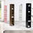 8 Tall Bookcase With Adjustable Shelves, Multi-Functional Double- Media Tower Rack For Home Office, And Easy Design Structure-126094317
