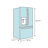 36" Counter Depth French Door 23.1 cu. ft. Energy Star Refrigerator-1787117857