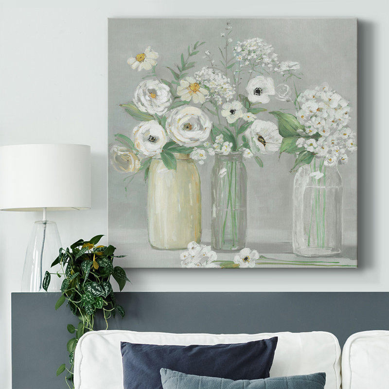 «Meadow Mist I» sur toile, H 32 po x l 32 po