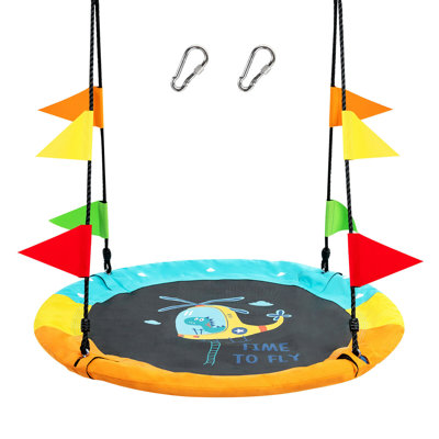 Gymax Web / Saucer Swing with Chains
