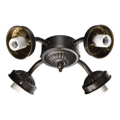 Ventilateur de plafond 4 lumières