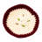 Polyester Round 4 Piece Coaster Set