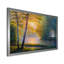 «Morning Summer With Beautiful River Spring Forest», peinture sur toile-60160545-60160536