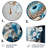 Ice Blue Daisy I Metal Wall Décor-894845618