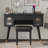 Elegant Vanity Makeup Table & Chair Set-384772402