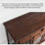 Buffet en bois massif et verre American Country-style