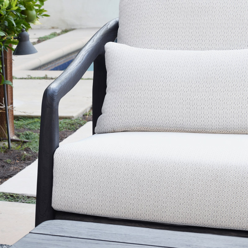 Aria Outdoor Sofa, Black