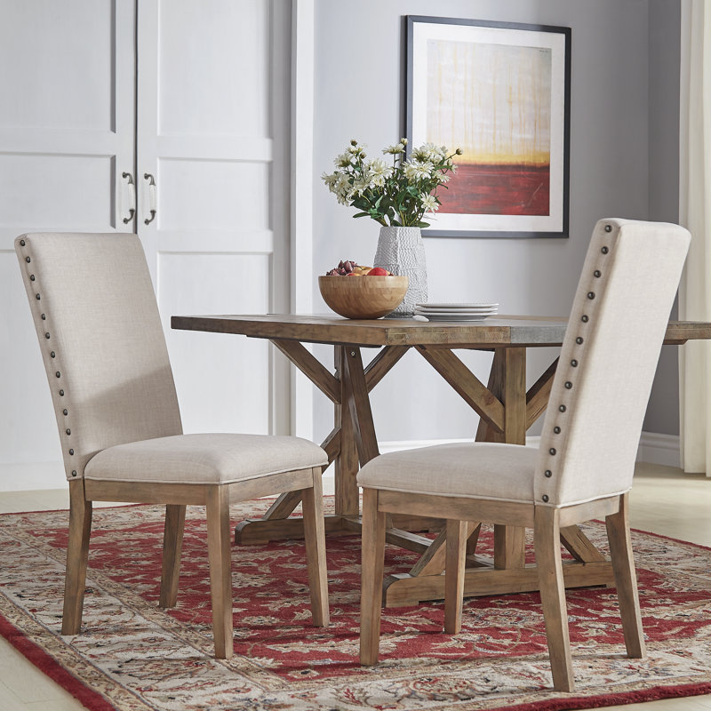 Ensemble de salle à manger à hauteur de comptoir 4 personnes Ashbaugh, Beige