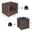 Alyce 2 Seater Rattan Conversation Set-38400387