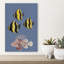 Lionfish And Tropical Fish Colorful Butterfly Lionfish Fish Nature Ocean Wall Art Print by Nicholas - Wrapped Canvas Print-1040560359
